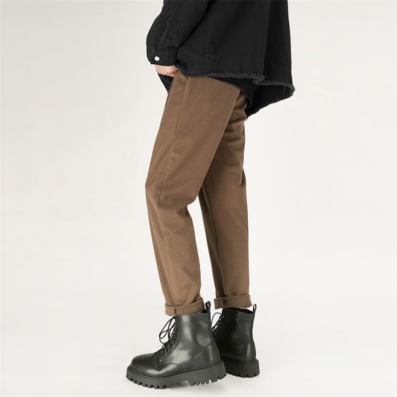2025年秋冬上新毛呢男士修身小脚休闲裤西裤免烫三色可选526/P58，男装休闲裤，电商B381-2
