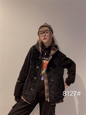 2021假两件皮毛马夹，女装马甲，柏旺阁