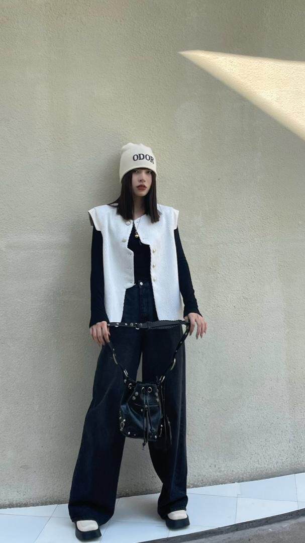 金丝马甲，女装马甲，C&B