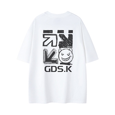 已注册/夏季外景纯棉潮大码短袖T恤男生宽松圆领体恤DT9689/P25，男装T恤，电商B316