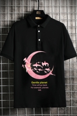 PL57209-P35翻领短袖polo衫男大码胖子半袖t恤男有领保罗衫网格，男装Polo衫，电商A040A