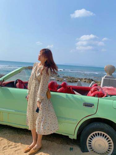 【现货】春季百搭韩版碎花连衣裙，女装连衣裙，郭郭家