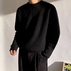 圆领毛衣针织衫韩版潮流宽松打底线衫秋冬季新款外套MYM178，男装T恤，星座516A