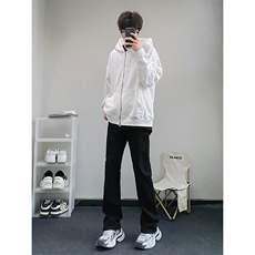 B221美式ins高街暗黑小众修身弹力休闲牛仔裤LK23010-P60控78，男装牛仔裤，电商B221