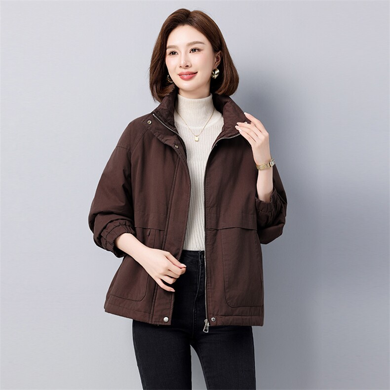 2024年冬季加绒加厚款派克服912款,女装派克服,秋牧寒烟