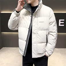 冬季白鸭绒羽绒服男韩版潮流宽松男士外套YR815-P135，男装羽绒服，星座210-3
