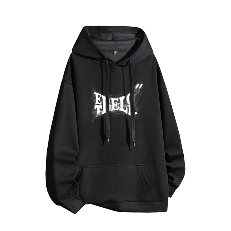 得物供货、复合重磅420克现货连帽卫衣宽松HD019-1-HML281-特P45,男装卫衣,电商019-1