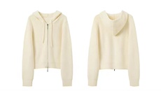 2025年秋季时尚百搭拉链开衫，女装羊毛衫，哲奥羊绒