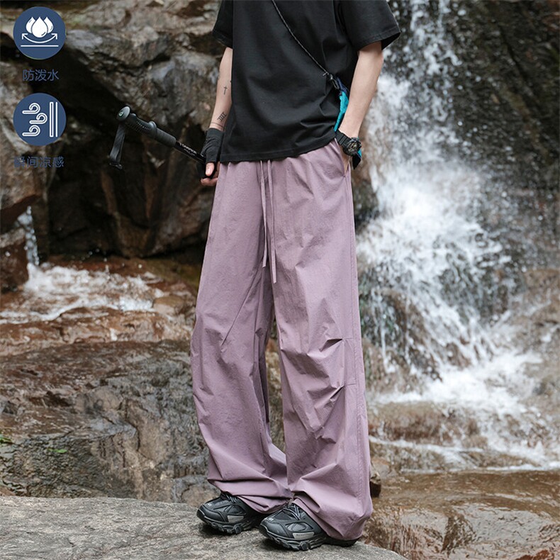 K37347-尺码-S-2XL-P55-X79-成分：87锦纶13氨纶-休闲裤图片