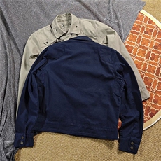 JK727-尺码M-3XL-P90-现货！解构拼接飞机扣夹克复古做旧短款外套，男装夹克，星座1811B