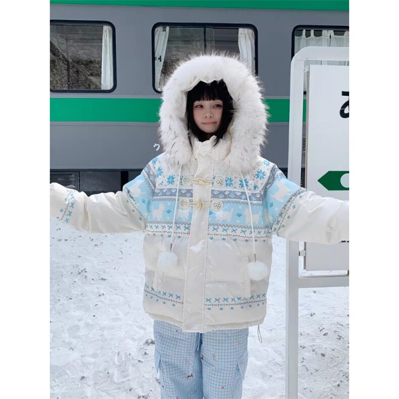 1506A/G78900/P99冬季新款费尔岛雪花毛领连帽棉服,男装棉衣,星座1506A