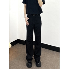 风裤子高街leanfit西裤男垂感高级感显瘦微喇叭裤休闲裤XC30，男装西裤，星座1116A（原606A-3）