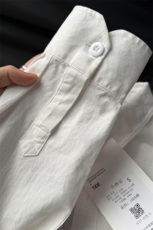 棉纯棉衬衫成衣水洗匠心工艺内里全埋夹男女宽松纯色衬衣，男装衬衫，星座301C-5