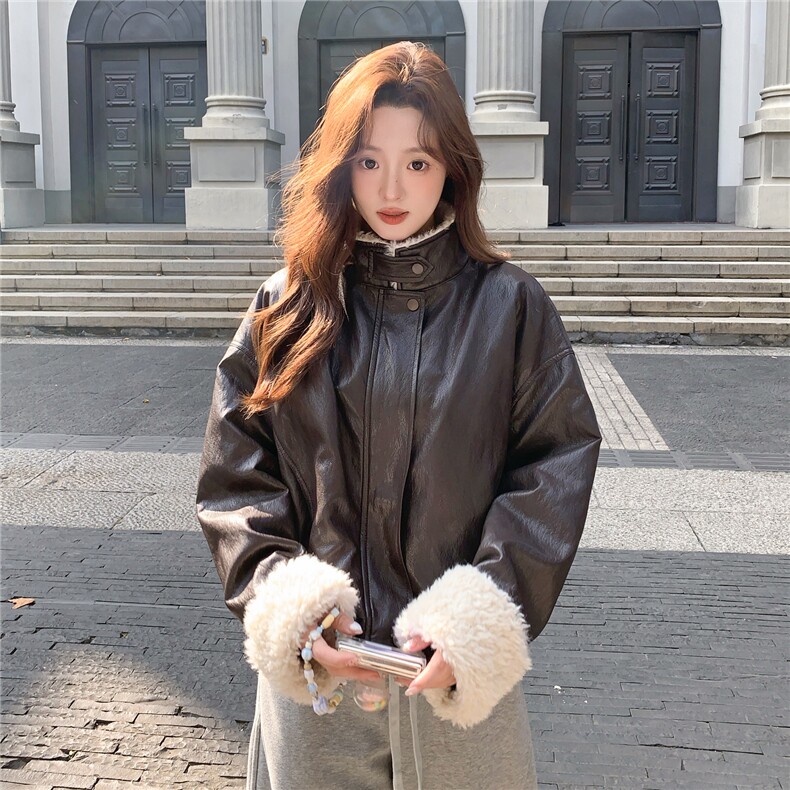 冬装新款羽绒皮衣款90绒2C092-99813-P275-K398,女装羽绒服,2C092