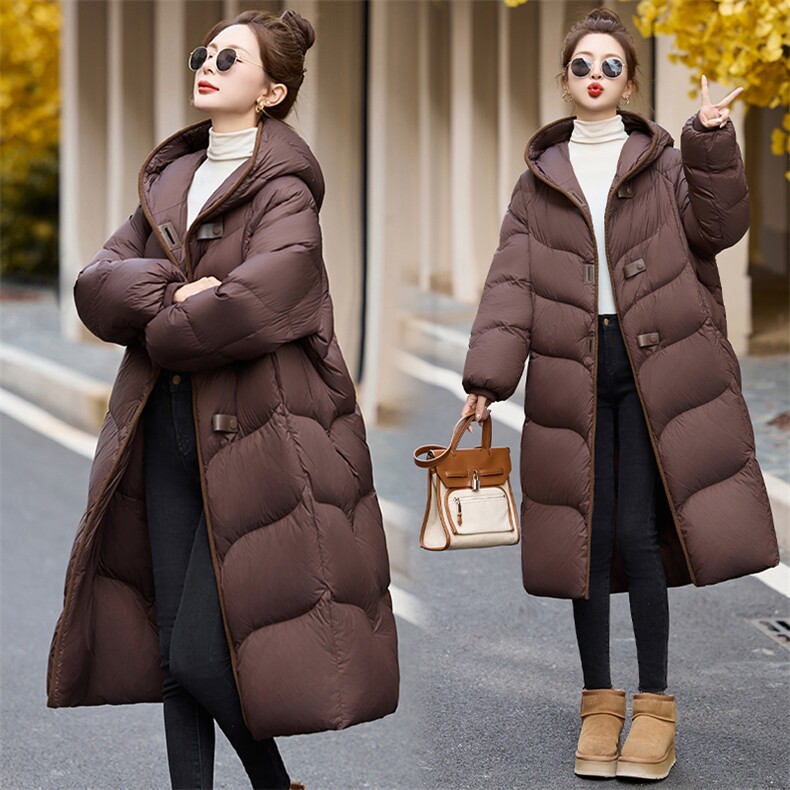 2024年冬季新款90白鸭绒羽绒服外套，女装羽绒服，橙子家