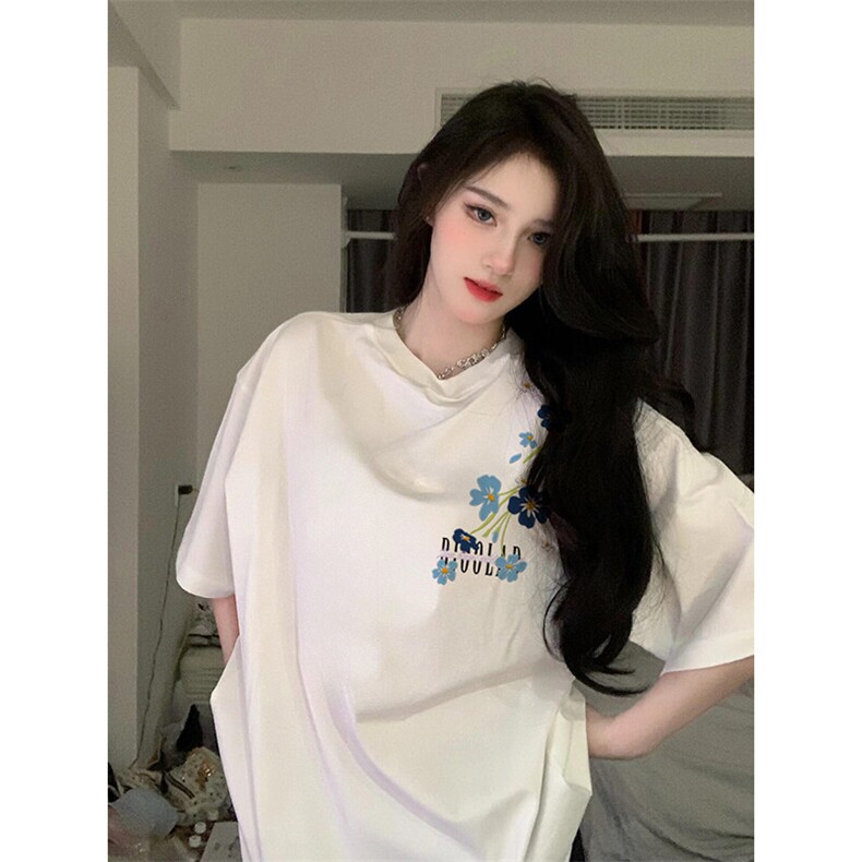 万针全刺绣解构设计260克重磅双纱纯棉高品质美式高街短袖T恤特39，男装T恤，电商A486