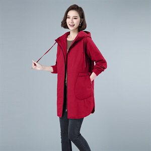 2024年新品棉服中长款加厚保暖棉衣纯色3695款图片