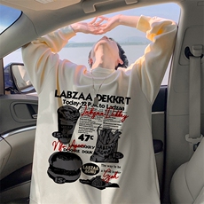 抖音得物供货可提供视频2024秋冬新款重磅美式卫衣DY5721，男装卫衣，电商A486