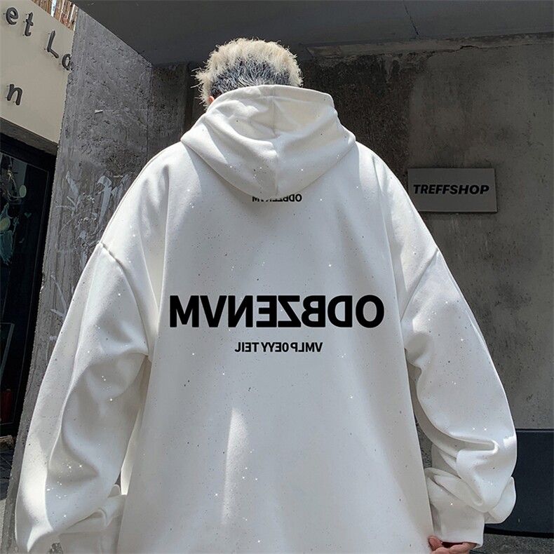 抖音得物高品质重磅全棉二开支持退换 360克满天星连帽卫衣 1004图片