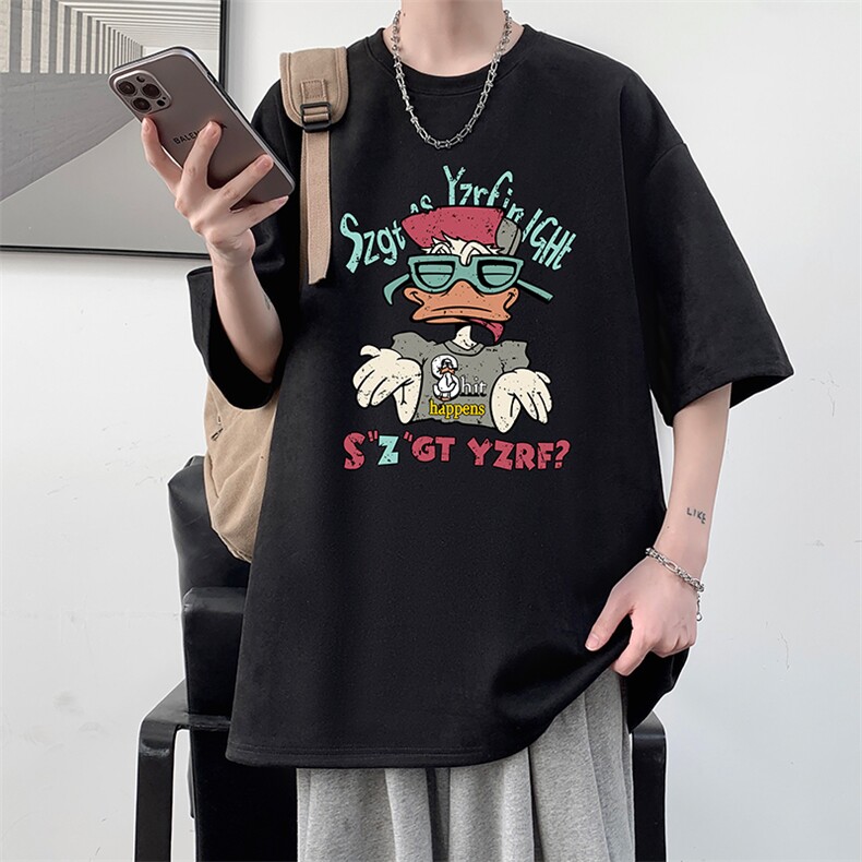 麂皮绒短袖t恤男大码半袖男大皂风JD82380-P25,男装T恤,电商A040
