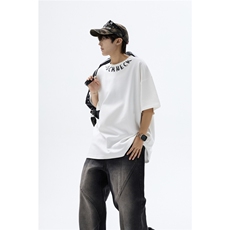 纯棉T恤设计感短袖原创小众运动T恤美式日系T1016-1T335P32K59，女装T恤，星座1016-1（原电商B408-1）