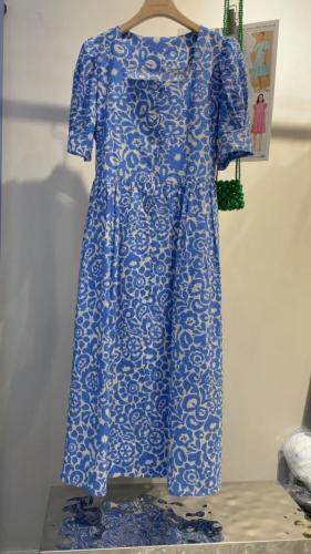 方领连衣裙，女装连衣裙，可家 cutiesister