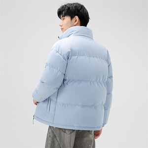 2025冬季连帽宽松面包服羽绒棉衣男士情侣加大码棉衣YY9688图片