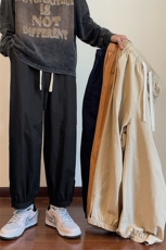 日系男裤子2026春季新款复古潮流宽松休闲裤-A651TP45，男装休闲裤，电商B241