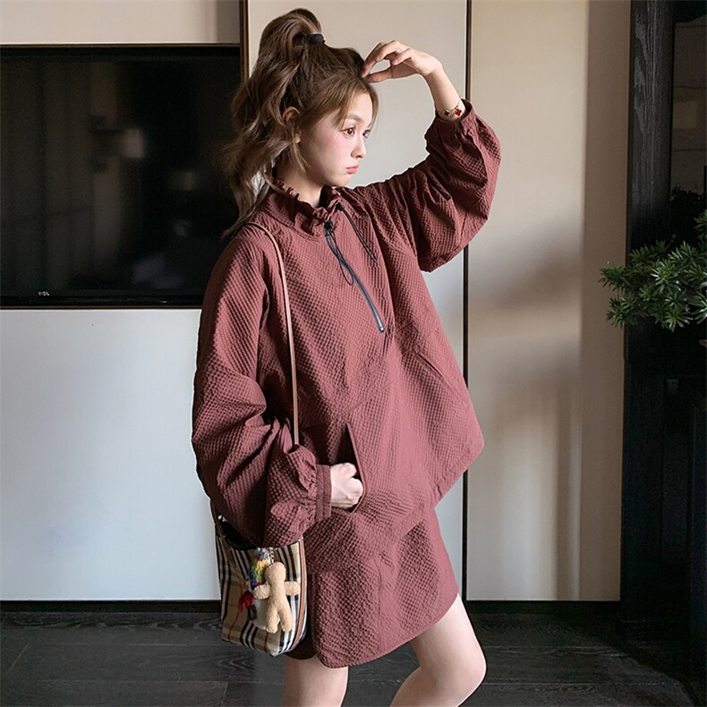 现货2025年春季新款安可拉红两件套203P170K248,女装套装/套裙,浙宝203