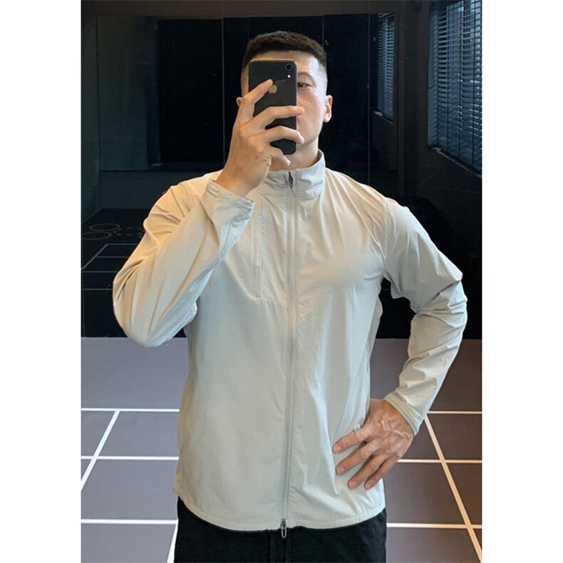春夏款高品质冰感速干防晒服男女休闲户外运动外套透气机能风夹克,男装防晒衣,电商A486