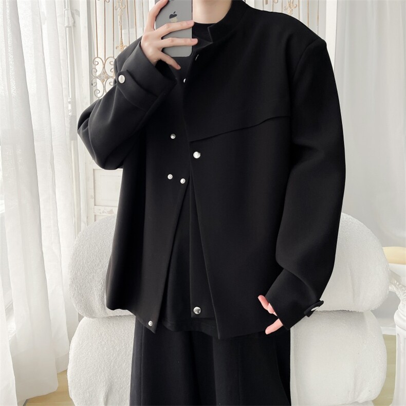 XF2607/P75春装新款现货新中式小西服男潮外套上衣图片