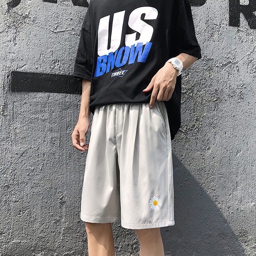 夏季新款休闲短裤男士韩版青少年中裤五分裤DK517特批16,男装休闲裤,星座718-1
