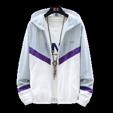 防晒衣服男春秋夏季韩版潮流情侣透帅气夹克超薄款外套HS8806，男装夹克，星座509