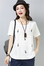 2021年夏季新款潮韩版洋气休闲纯棉T恤女短袖上衣服女打底衫，女装T恤，简韵佳