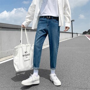 新款春季水洗小脚牛仔裤N703P40,男装牛仔裤,星座1116-2