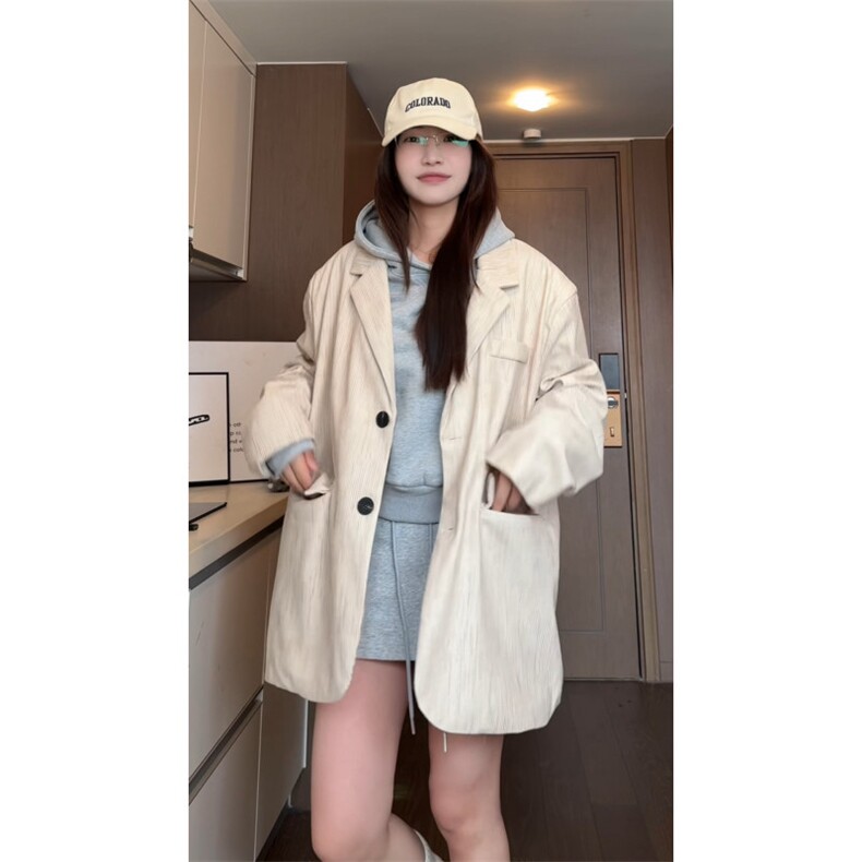 现货WT902-P85控108大码高品质现货灯芯绒印花西装外套,男装西服套装,电商D232