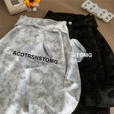 大图自动【有货】混纺连帽卫衣C403A-ML25301ZR-P45，男装卫衣，电商C403A