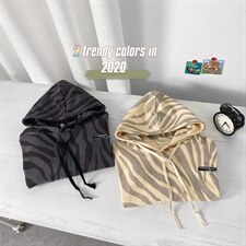 703-W216-P55秋季斑马纹满印休闲绣花卫衣，男装卫衣，星座703