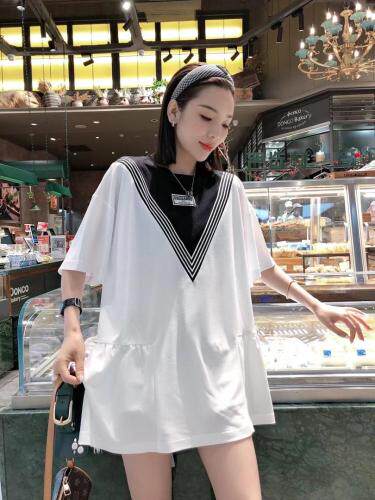 双V韩版娃娃衫，女装，一杭