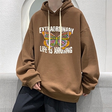 连帽卫衣男大码运动服帽衫外套WY2366-P35，男装卫衣，电商A040