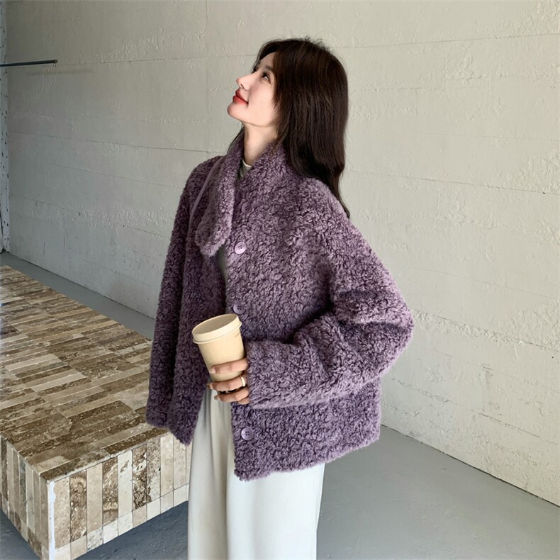 带包包羊羔毛8891P205K308,女装棉衣/棉服,2C201