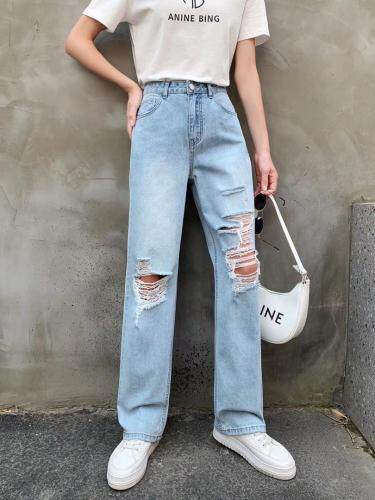 夏季新品牛仔破洞裤，女装，雪儿诱惑