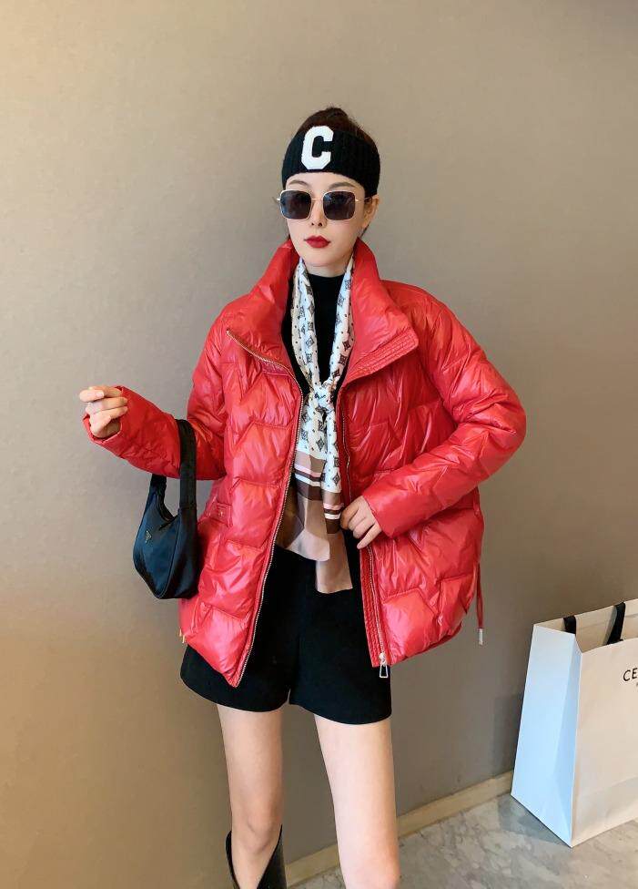 冬季新款带丝巾羽绒外套，其它，维多利亚