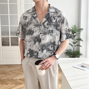 B353 CS369 P55 M-3XL 聚酯纤维100 夏季新款2025冰丝衬衫直播款2图片
