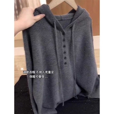 2025年秋季时尚百搭通勤简约休闲帽衫,女装针织衫/毛衣,唐诺, 2025年秋季时尚百搭通勤简约休闲帽衫,女装针织衫/毛衣,唐诺,