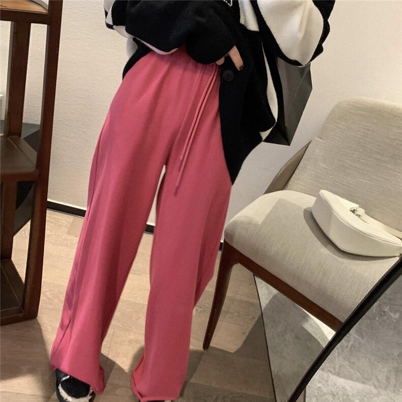 拖地卫裤，女装休闲裤，XTZ style