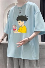 HT73200-P22华夫格t恤男短袖男大码五分袖大皂风，男装T恤，电商A040