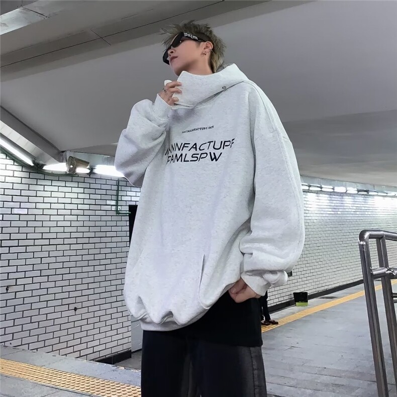 2026春新字母刺绣男连帽卫衣外套WY8051,女装短外套,星座1108