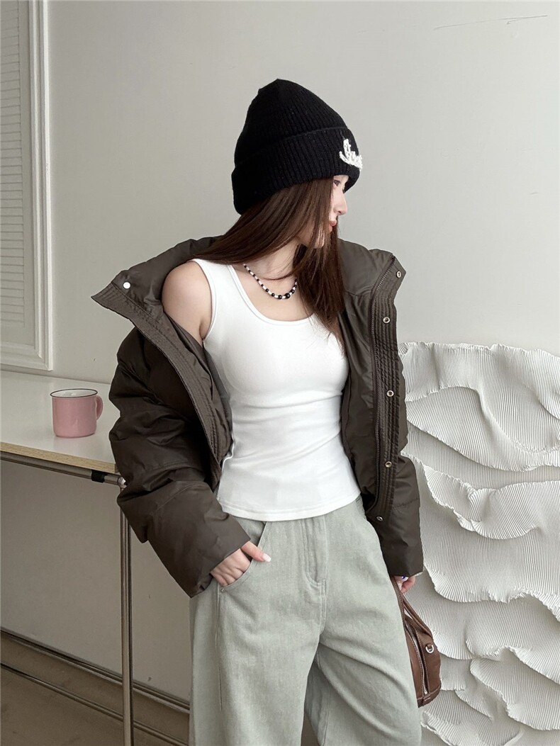 2025年秋季时尚百搭通勤简约休闲37度恒温背心，女装背心吊带，湘姗