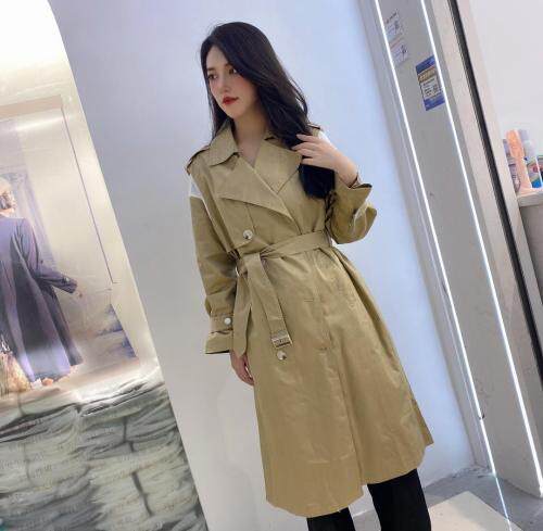 长款风衣，女装风衣，锦雅